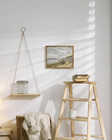 Coastal Framed Canvas Wall Art Vintage Landscape Seascape Classic Hallway Kitche