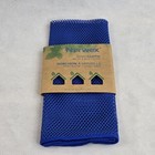 New Norwex Dish Cloth Set Of 2 Blue Netted Cloths 18 1    X 19 7   