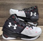 Men   s Sz 8 Under Armour Curry 2 Retro  suit   Tie  Basketball Shoe 3027361-101