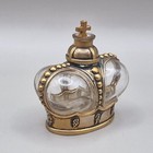 Vintage Prince Matchabelli Gold Crown Perfume Bottle