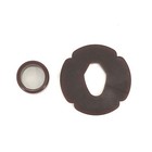 Bokuto Tsuba dome For Bokkens  brown 