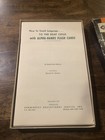 Vintage Alpha Hands Flash Cards 1969